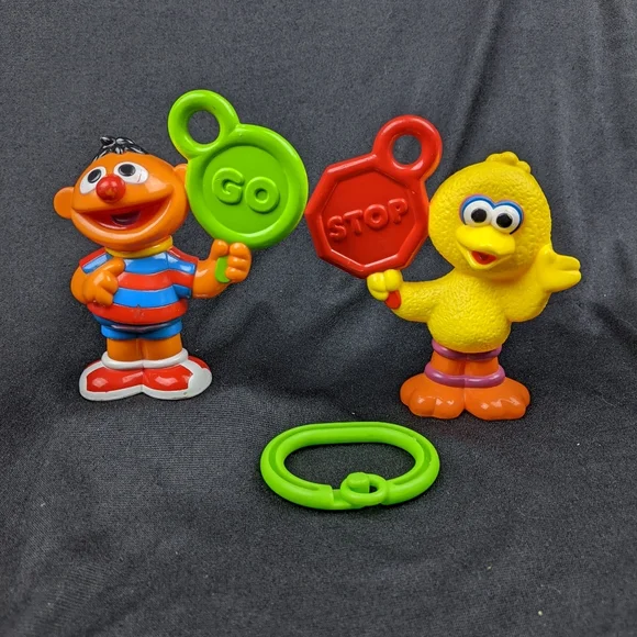 Sesame Street Toys 998 Tyco Sesame Street Ernie Go Big Bird